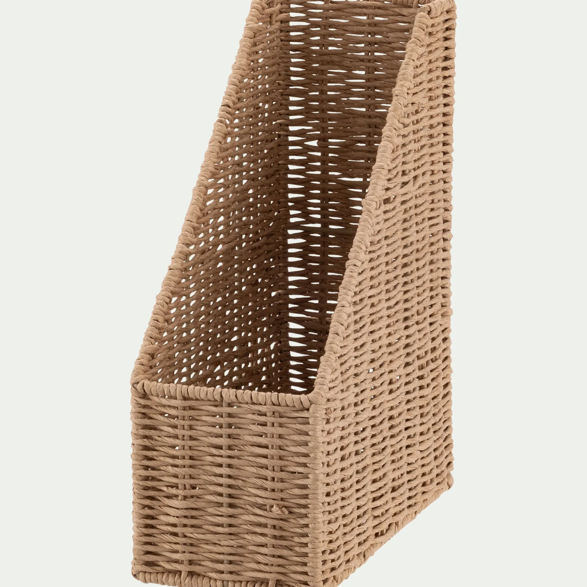 Porte-documents haut en papier H30cm - naturel