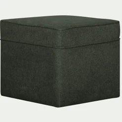 Pouf en tissu - vert