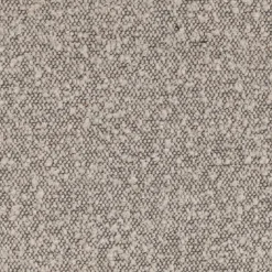 Pouf en tissu bouclette - gris clair