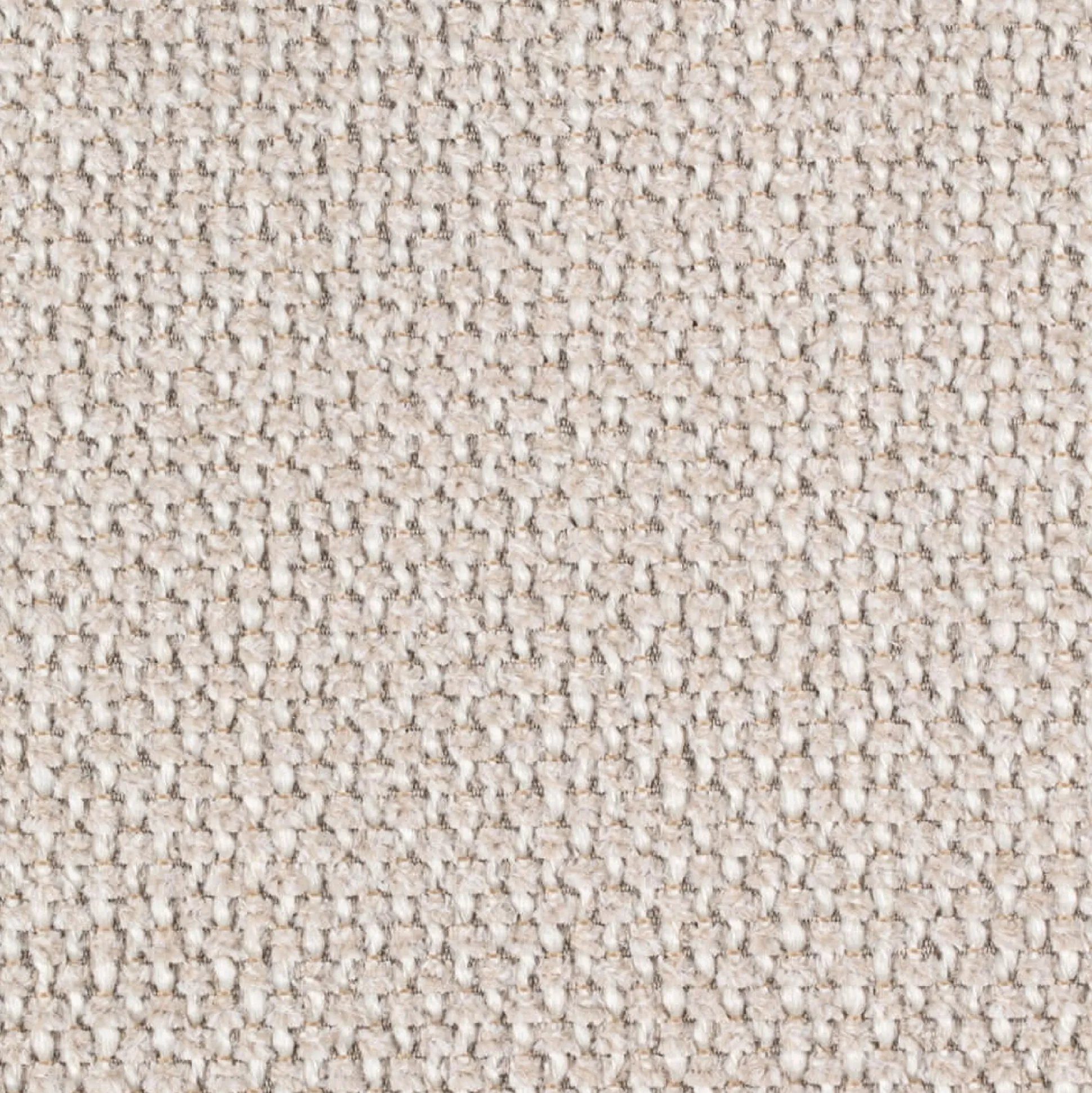 Pouf en tissu doux tramé - beige roucas