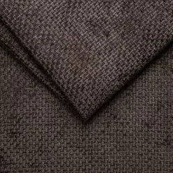 Pouf en tissu Eden - marron