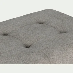 Pouf en tissu Monclar - taupe