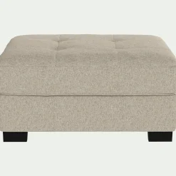 Pouf en tissu Pop - beige