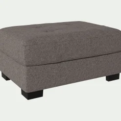 Pouf en tissu Pop - taupe