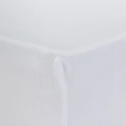 Protège-matelas extensible 100% coton 140x200 cm bonnet 30cm