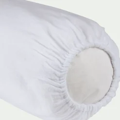 Protège-traversin en coton recyclé - 90 cm