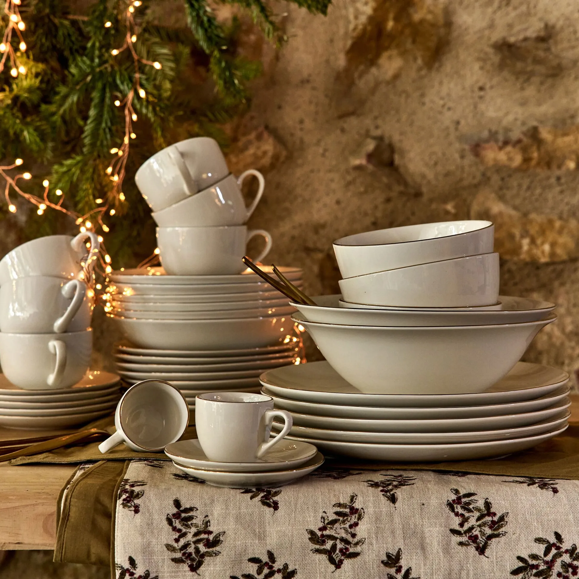 Saladier en porcelaine D23cm - blanc