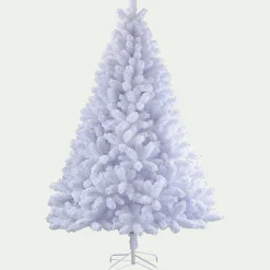 Sapin de Noël artificiel enneigé D117xH180cm - blanc