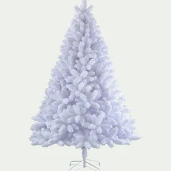 Sapin de Noël artificiel enneigé D117xH180cm - blanc