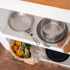 Sauteuse en aluminium De Buyer D28cm - noir