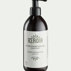 Savon d'Alep liquide à l'eau de rose de Damas 300ml