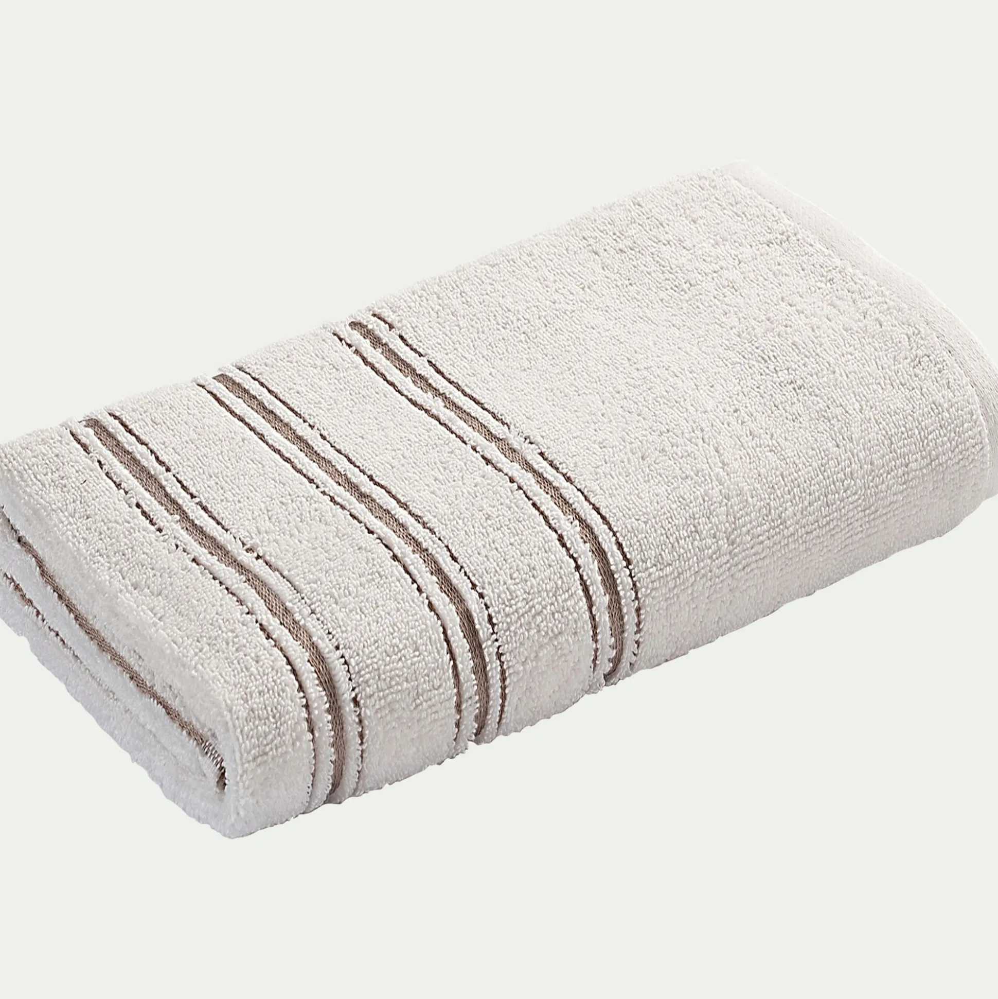 Serviette de toilette en coton 50x100cm - blanc ventoux