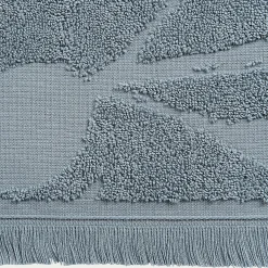 Serviette de toilette en coton - bleu calaluna 50x100cm