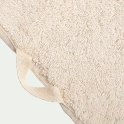 Serviette de toilette en coton - beige 50x100cm