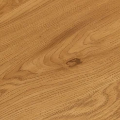 Set de 2 tables basses gigognes en bois et métal - bois clair