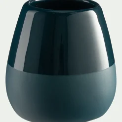 Set de salle de bain en grès - bleu figuerolles