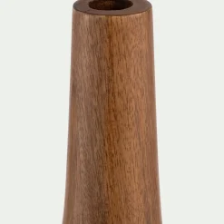 Soliflore en bois de manguier H30cm - naturel