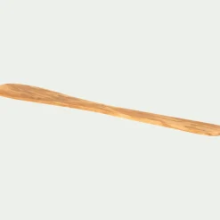 Spatule bout rond en bois d'olivier