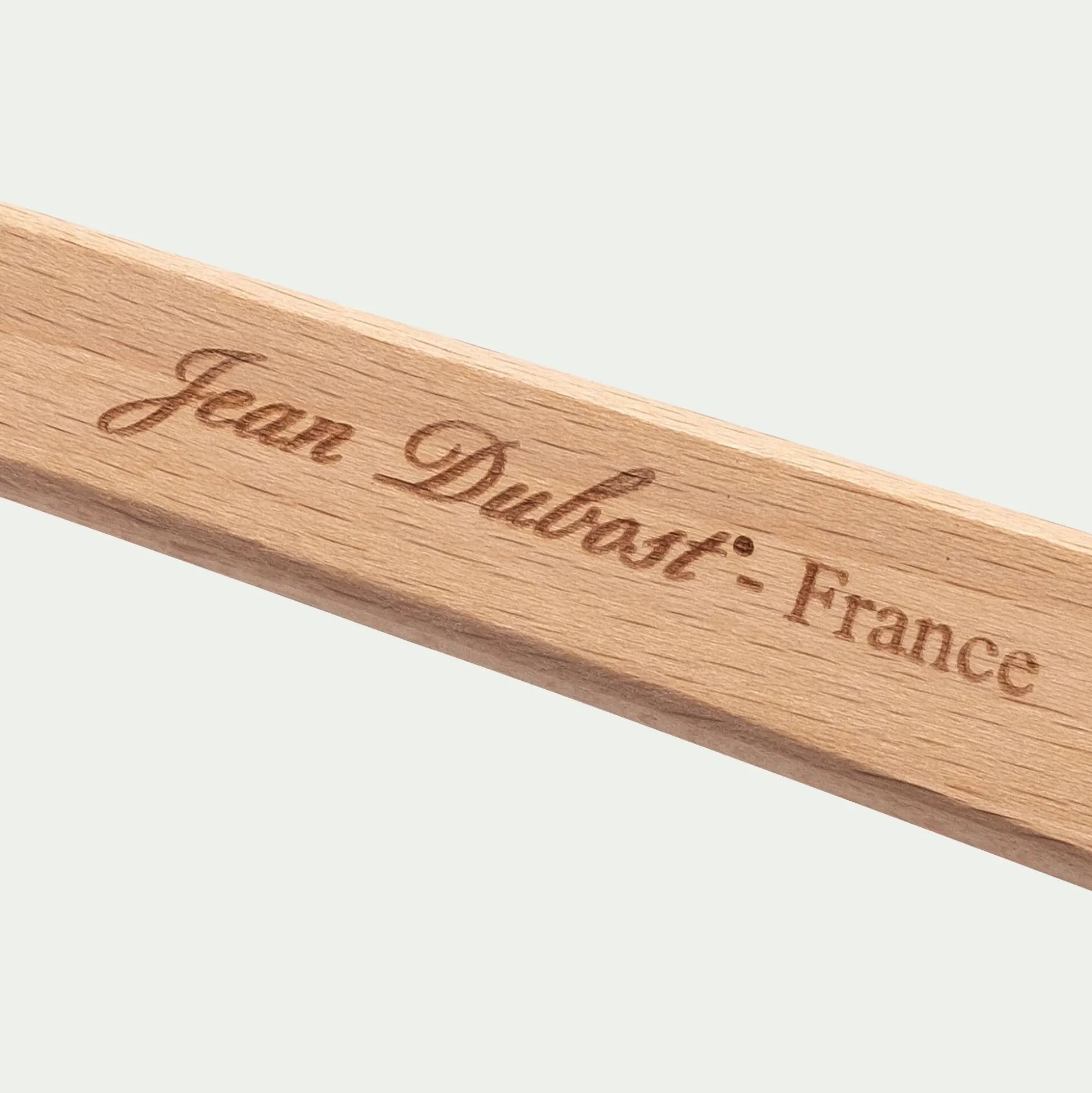 Spatule plate en bois de hêtre 30cm - naturel