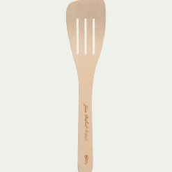 Spatule striée en bois de hêtre 30cm - naturel