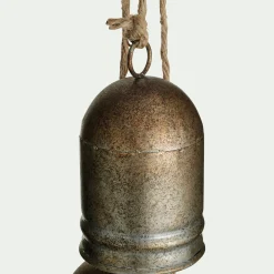 Suspension décorative 3 cloches H68cm - doré