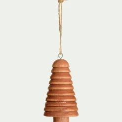 Suspension de Noël en bois H10cm - naturel (modèle aléatoire)