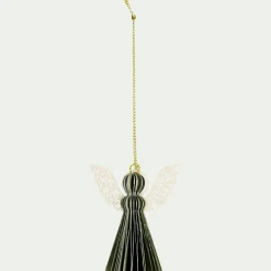 Suspension de Noël en papier H6cm - doré (modèle aléatoire)