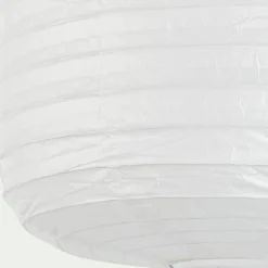 Suspension en papier D27xH32cm - blanc