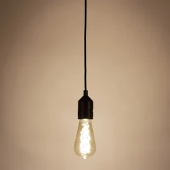 Suspension électrifiée E27 - noir L120cm