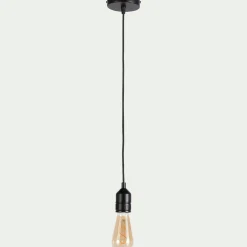 Suspension électrifiée E27 - noir L120cm