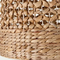 Suspension naturelle non électrifiée en jacinthe d'eau - D30xH35cm