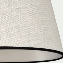 Suspension non éléctrifiée en jute L62cm - blanc