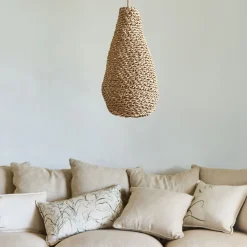 Suspension non électrifiée en papier D31cm - naturel