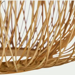 Suspension non électrifiée en bambou D35cm - naturel