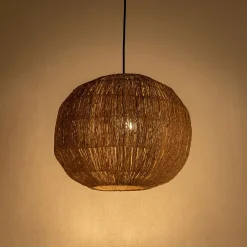 Suspension non électrifiée en jute D36xH30cm