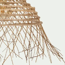 Suspension non électrifiée en fibres de palmier D50cm - naturel