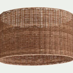 Suspension non électrifiée en rotin D50cm - naturel