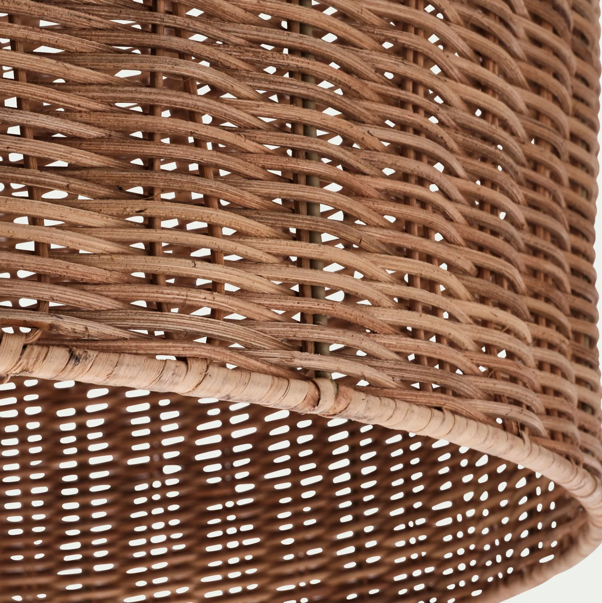 Suspension non électrifiée en rotin D50cm - naturel