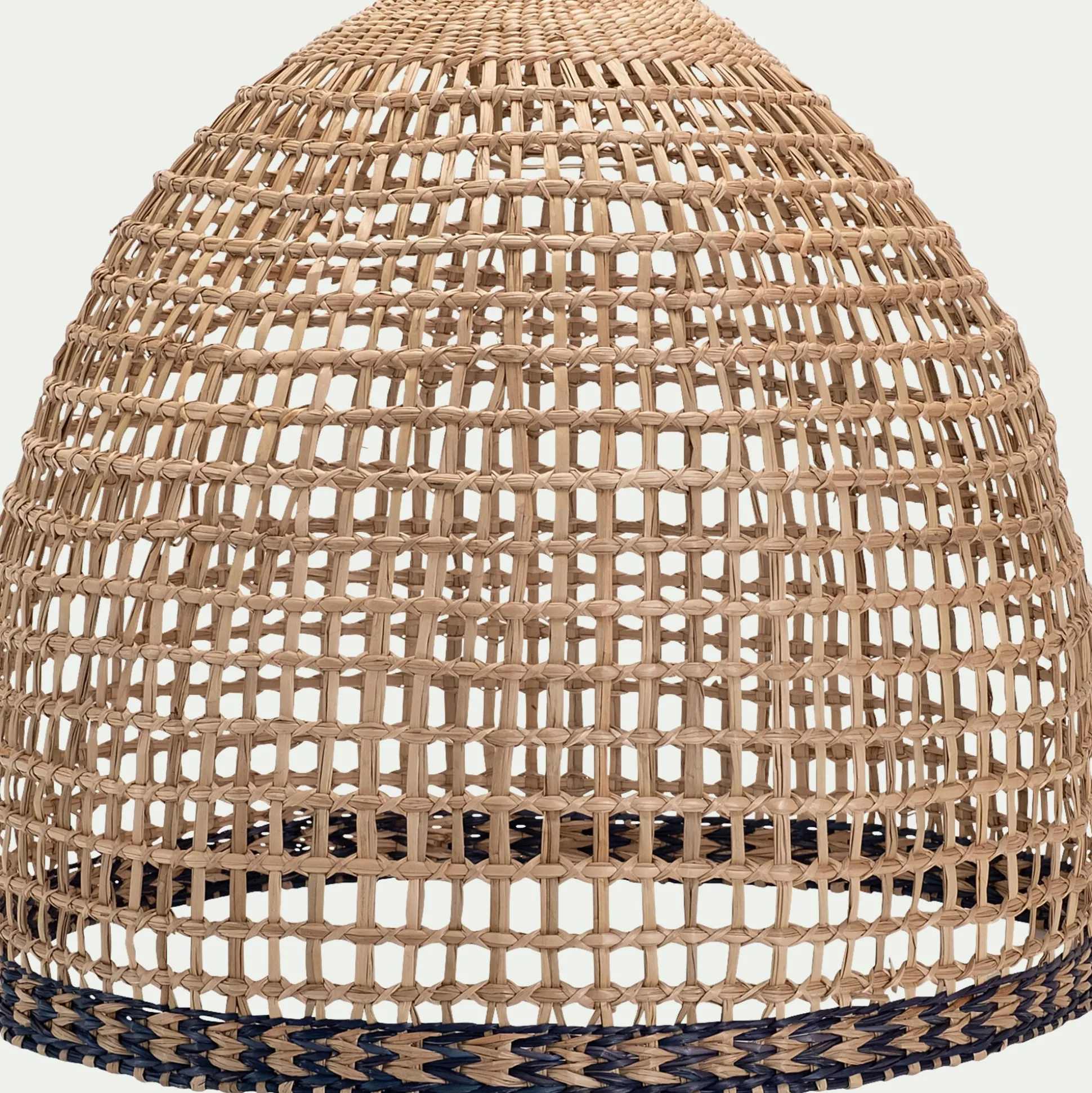 Suspension non électrifiée en jonc de mer D45cm - naturel