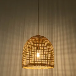 Suspension non électrifiée en rotin D40xH40cm - naturel