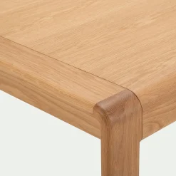 Table de repas extensible en chêne - bois clair (10 à 12 places)