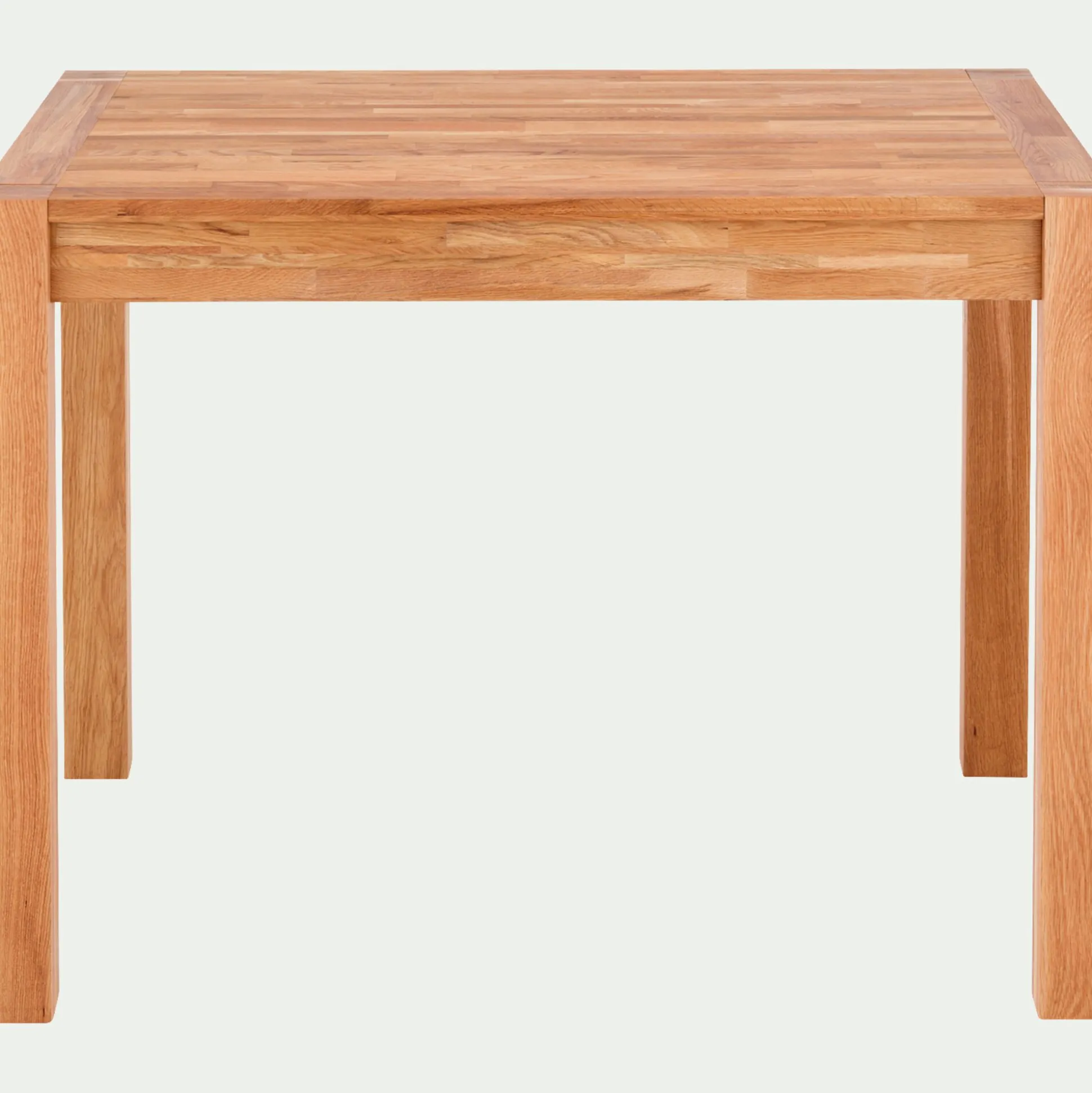 Table haute en chêne blanc - bois clair (4 places)