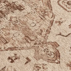 Tapis à motif oriental 120x170cm - marron