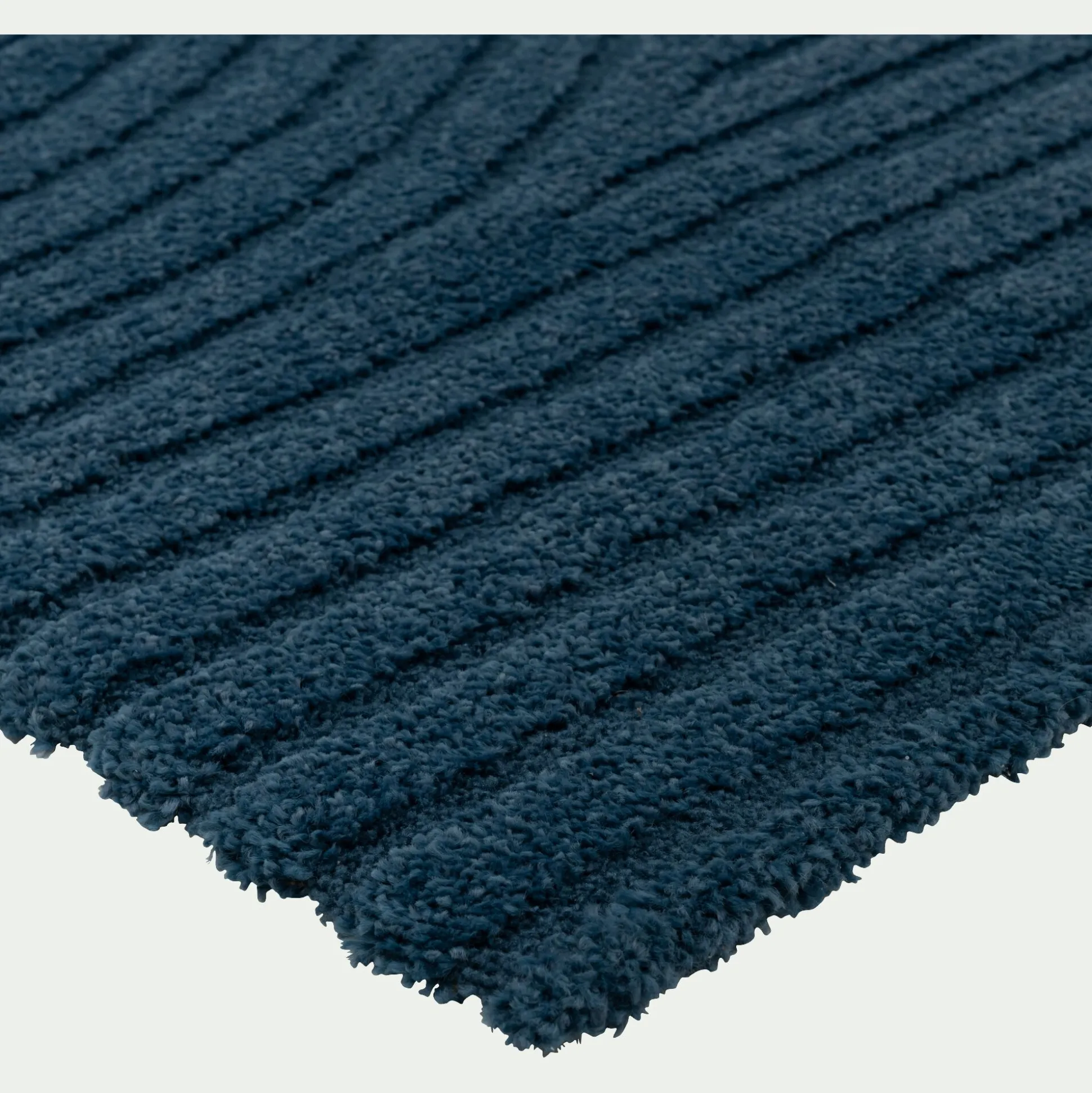 Tapis à motifs circulaires 200x290cm - bleu ceou