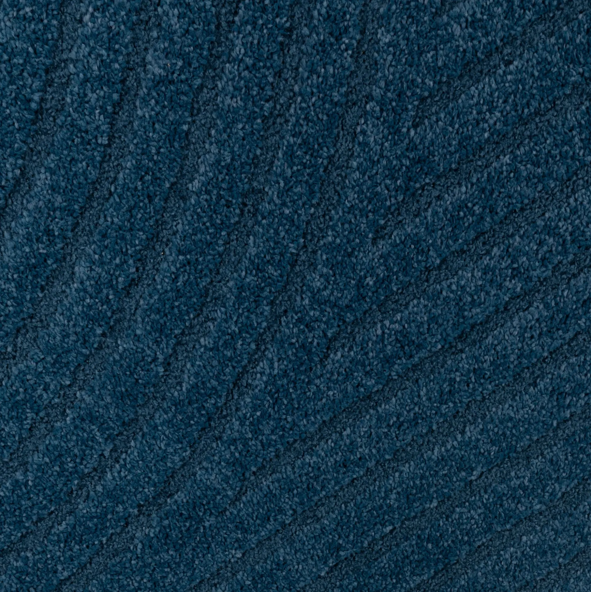 Tapis à motifs circulaires 200x290cm - bleu ceou