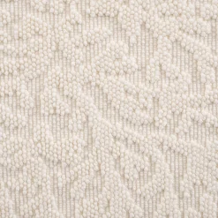 Tapis de bain en coton jacquard 50x80cm - blanc ventoux