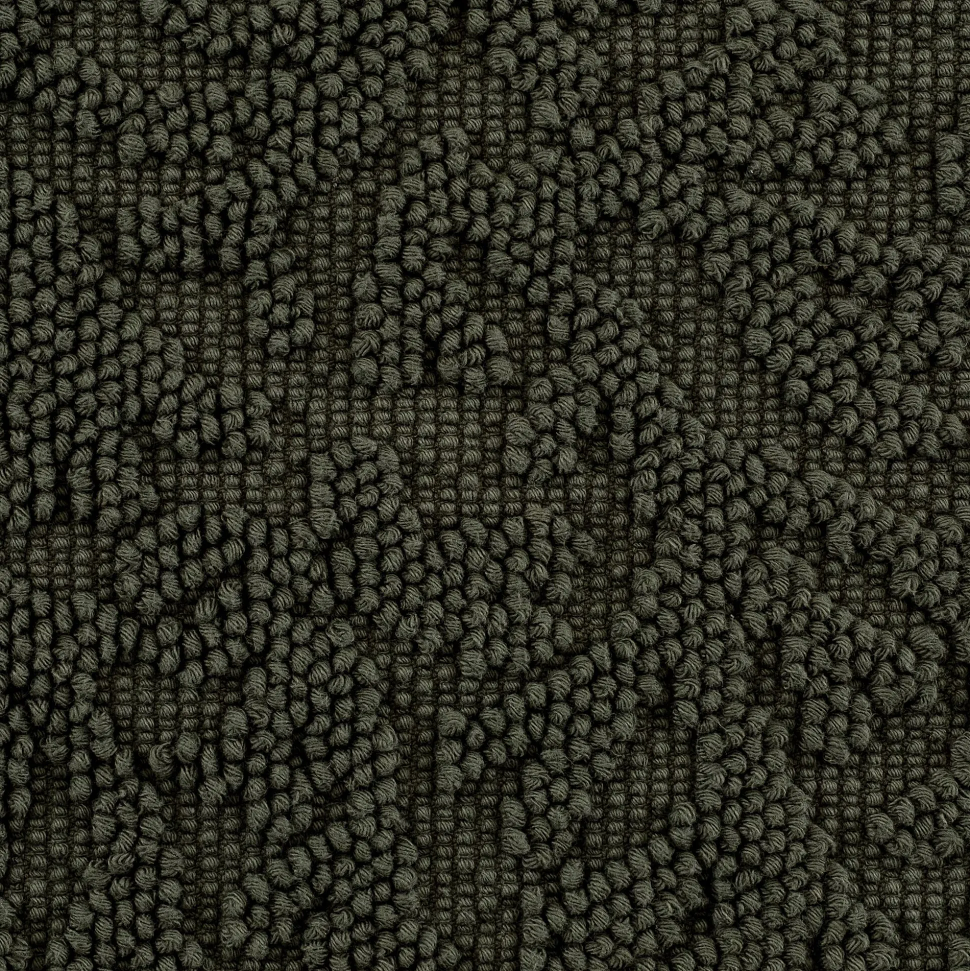 Tapis de bain en coton jacquard 50x80cm - vert cèdre