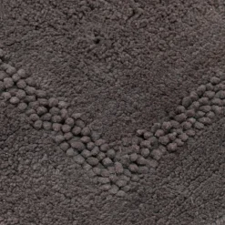 Tapis de bain en coton 50x80cm - gris restanque