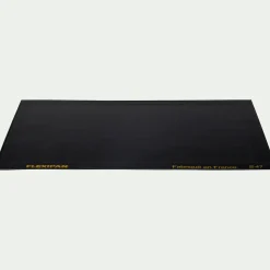 Tapis de cuisson multi-usages en fibre de verre et silicone 29,5x42cm - noir