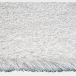 Tapis imitation fourrure - beige 120x160cm